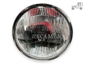 Óptica de faro foco europeo cruce con bisel Seat Recambio