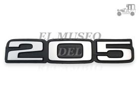 Anagrama trasero Peugeot 205 Recambio