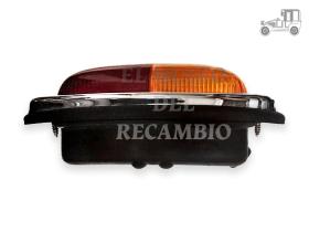 Tulipa piloto trasero roja-ambar 1ª Serie MB O319 Chata Iluminación (hasta '90)