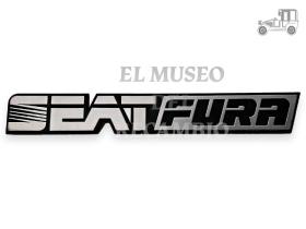 Anagrama trasero "SEAT FURA" Seat Clásico
