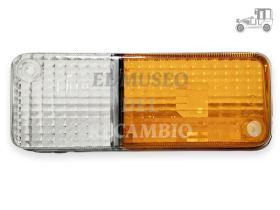 Tulipa delantera izquierda marco cromado Renault 12 Super Iluminación (hasta '90)