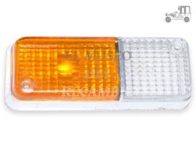 Tulipa delantera derecha marco cromado Renault 12 Super Iluminación (hasta '90)