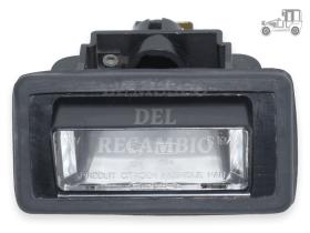 Piloto de matricula Iluminación