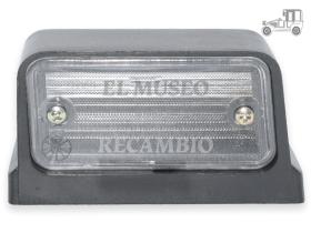 Tulipa piloto matricula derecha Seat 132 2ª Serie Iluminación
