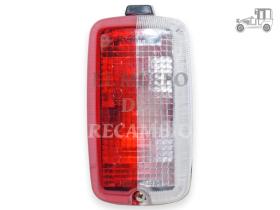 Piloto lateral derecho rojo-blanco camión autobús Iluminación
