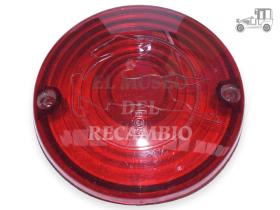 Tulipa trasera roja redonda Pegaso Iluminación (hasta '90)