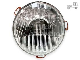 Óptica de faro H4 agujero ovalado Willys-Dkw-Avia-Land Rover Recambio