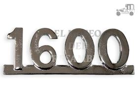 Anagrama trasero "1600" Seat Clásico