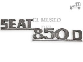 Anagrama trasero "SEAT 850 D" Seat Clásico