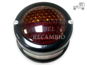 Piloto camión trasero universal redondo cristal metal kimby Iluminación