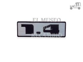 Anagrama Fura ""1.4"" Crono Ritmo Ronda Seat Clásico