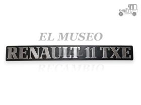 Anagrama trasero Renault 11 TXE Renault Clásico