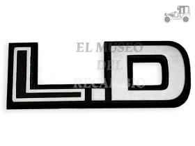 Anagrama "L.D" Seat Seat Clásico