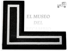 Anagrama trasero "L" Seat Clásico