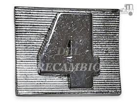 Anagrama de metal Renault 4 Renault Clásico