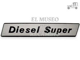 Anagrama trasero Seat Ritmo "Diesel Super" Seat Clásico