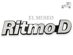 Anagrama trasero Seat Ritmo "Ritmo D" Seat Clásico