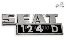 Anagrama "SEAT 124 D" Seat Clásico