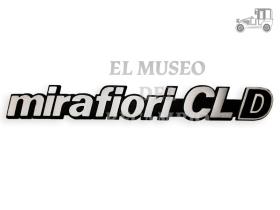 Anagrama Seat 131 "mirafiori CLD" Seat Clásico