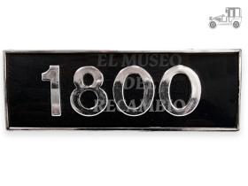 Anagrama Seat 132 de aleta "1800" Seat Clásico
