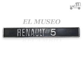 Anagrama salpicadero Renault 5 Renault Clásico
