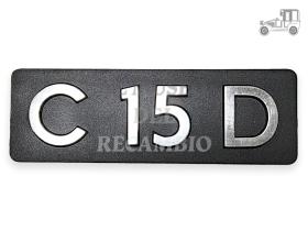 Anagrama Citroën "C 15 D" Recambio