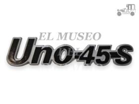Anagrama negro Fiat Uno 45 S Recambio
