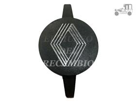Tapacubo plástico pequeño negro con anagrama Renault 9 y 11 Renault Clásico