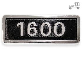 Anagrama de aleta cromado Seat 131 "1600" Seat Clásico