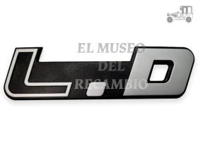 Anagrama Seat Ronda trasero "L.D" Seat Clásico