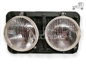 Óptica faro doble con soporte Ebro F260 F275 Recambio