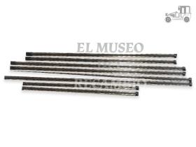 Juego de molduras puertas y aletas Seat 127 CL 5 puertas Seat Clásico