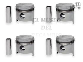 Juego de pistones Seat 73+1mm sin grupilla Seat Clásico