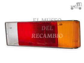 Tulipa trasera derecha metálica Seat 124 FL Iluminación