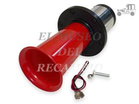 Bocina de época roja 12V para coche antiguo ACCESORIOS