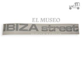 Pegatina adhesivo Seat "IBIZA Street" negro Seat Clásico