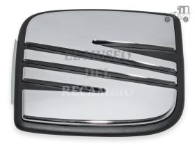 Anagrama adhesivo trasero "S" Seat Inca color plata Seat Clásico