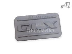 Anagrama Seat "GLX" imprimado Seat Clásico