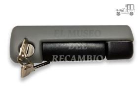 Manecilla delantera izquierda negra y gris Seat Seat Clásico