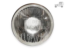 Óptica de faro redonda sin población Citroen 2Cv Marchal Recambio