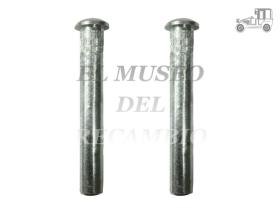 Juego pasadores de puerta Seat 600 D italiano Recambio