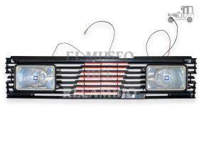 Rejilla central con faros largo alcance Fiat Uno -89 Recambio