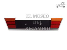 Portamatrículas trasero rojo-ámbar Bmw Serie 3 E36 91- Recambio