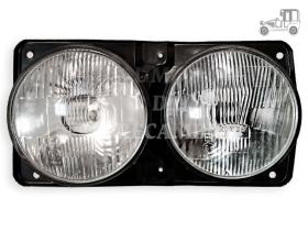 Óptica de faro izquierda corta+larga H1 Seat 131 1600-1800 Recambio