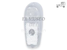 Tulipa trasera derecha blanca Seat 600 D Iluminación