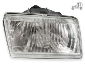 Óptica de faro derecha H-4 HCRA - Marca Saturnus Recambio