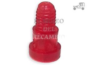 Tornillo corto rojo de piloto 18 mm Iluminación