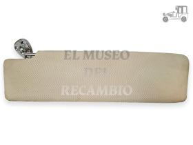Parasol beige derecho con espejo Renault 8 y 10 Renault Clásico