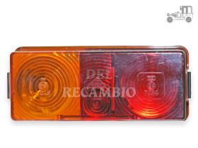 Piloto trasero izquierdo ámbar y rojo tractor Jonh Deere Iluminación