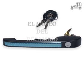 Manecilla puerta delantera derecha con llave Volkswagen Recambio